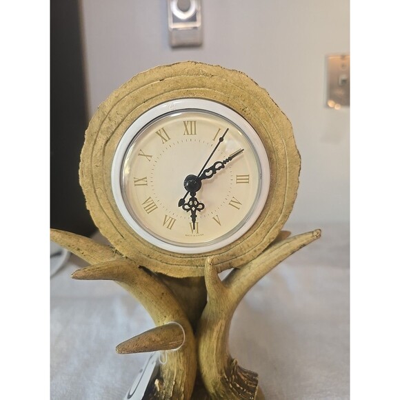 Terry Redlin Faux Antler/wood Clock - Resin - Picture 3 of 8